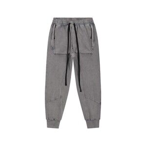 Thom Krom Washed Grey Joggers With Zip Pockets - NWT